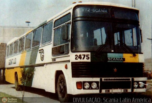 Empresa Gontijo de Transportes 2475 na cidade de São Bernardo do Campo, São Paulo, Brasil, por Sérgio Augusto Braga Canuto. ID da foto: 178983.