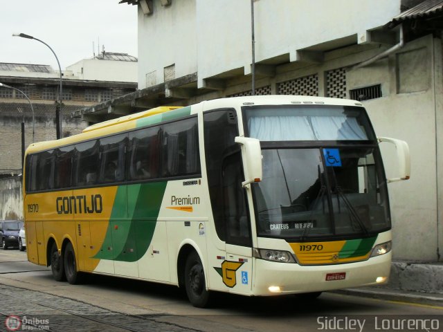 Empresa Gontijo de Transportes 11970 na cidade de Rio de Janeiro, Rio de Janeiro, Brasil, por Sidcley Lourenço. Número da foto: #179735.