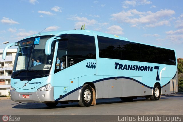 Transnorte - Transporte e Turismo Norte de Minas 48300 na cidade de Montes Claros, Minas Gerais, Brasil, por Carlos Eduardo Lopes. Número da foto: #179688.