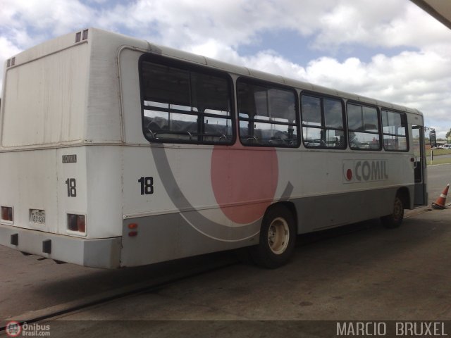Comil Ônibus 18 na cidade de Erechim, Rio Grande do Sul, Brasil, por Marcio  Bruxel. Número da foto: #179936.