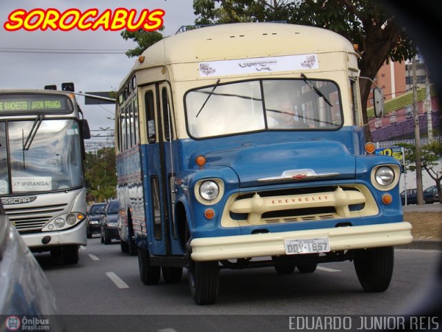 Ônibus Particulares 1957 na cidade de Sorocaba, São Paulo, Brasil, por EDUARDO - SOROCABUS. Número da foto: #179992.