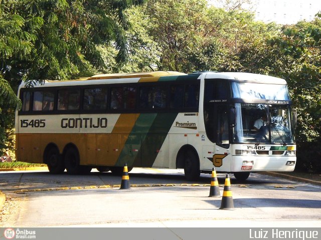 Empresa Gontijo de Transportes 15485 na cidade de São Paulo, São Paulo, Brasil, por Luiz Henrique. ID da foto: 180262.