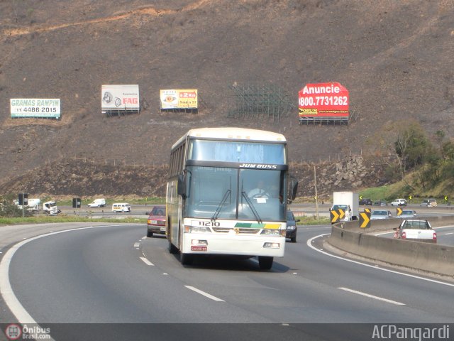 Empresa Gontijo de Transportes 11210 na cidade de Mairiporã, São Paulo, Brasil, por Antonio Carlos Pangardi. Número da foto: #180869.