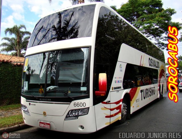 Osvaldo Turismo 6600 na cidade de São Paulo, São Paulo, Brasil, por EDUARDO - SOROCABUS. Número da foto: #181226.