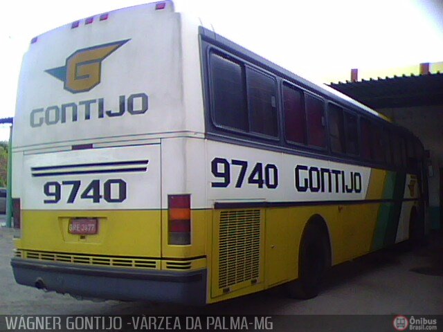 Empresa Gontijo de Transportes 9740 na cidade de Várzea da Palma, Minas Gerais, Brasil, por Wagner Gontijo Várzea da Palma-mg. Número da foto: #181578.