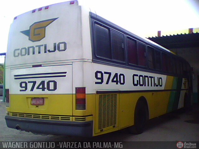 Empresa Gontijo de Transportes 9740 na cidade de Várzea da Palma, Minas Gerais, Brasil, por Wagner Gontijo Várzea da Palma-mg. ID da foto: 181578.