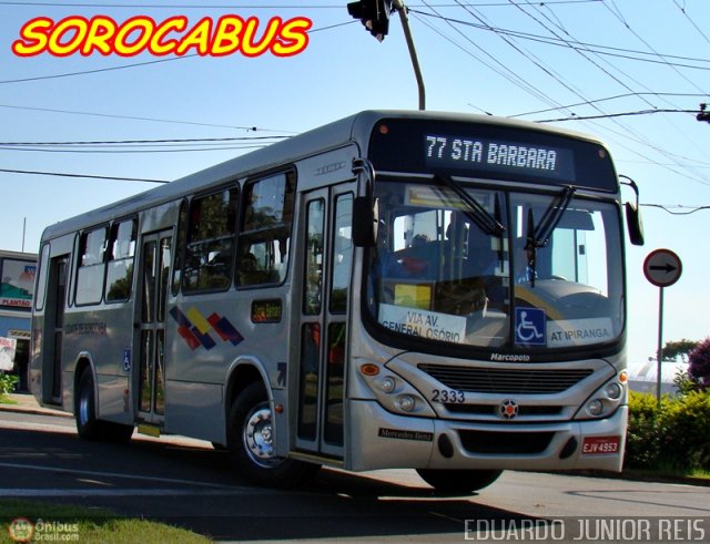 Cidade de Sorocaba - STU 2333 na cidade de Sorocaba, São Paulo, Brasil, por EDUARDO - SOROCABUS. Número da foto: #181285.