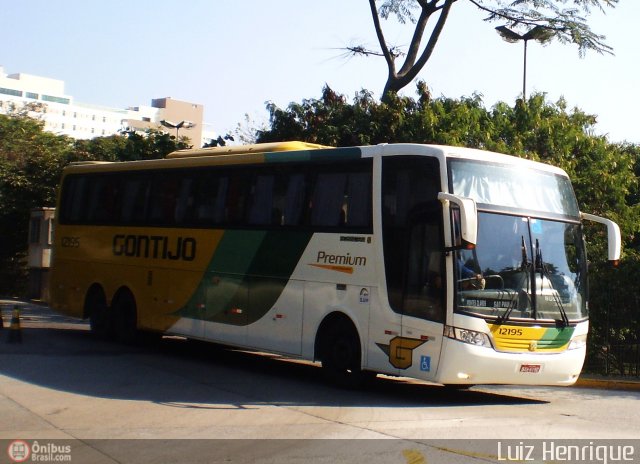 Empresa Gontijo de Transportes 12195 na cidade de São Paulo, São Paulo, Brasil, por Luiz Henrique. Número da foto: #181415.