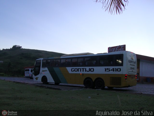Empresa Gontijo de Transportes 15410 na cidade de Leopoldina, Minas Gerais, Brasil, por Aguinaldo José da Silva. Número da foto: #181344.