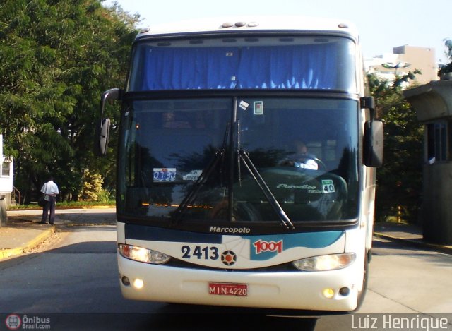 Auto Viação 1001 2413 na cidade de São Paulo, São Paulo, Brasil, por Luiz Henrique. Número da foto: #181405.