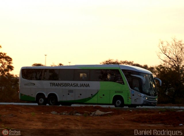 Transbrasiliana Transportes e Turismo 50903 na cidade de Brasília, Distrito Federal, Brasil, por Daniel Rodrigues. Número da foto: #182916.