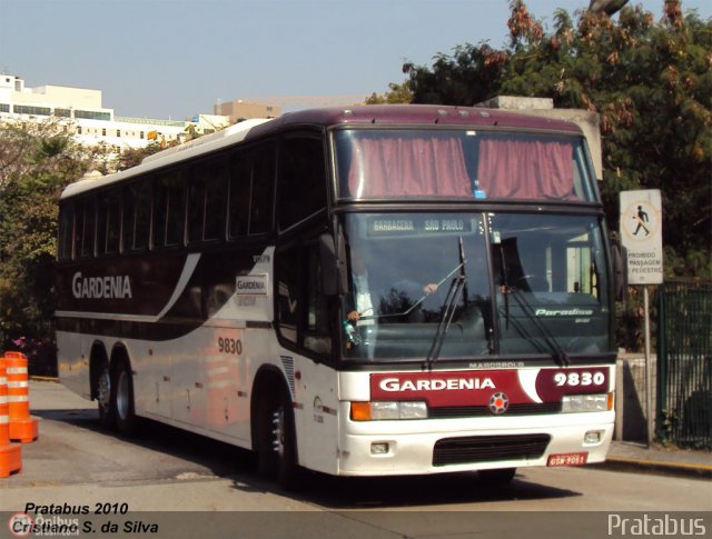 Expresso Gardenia 9830 na cidade de São Paulo, São Paulo, Brasil, por Cristiano Soares da Silva. Número da foto: #183766.