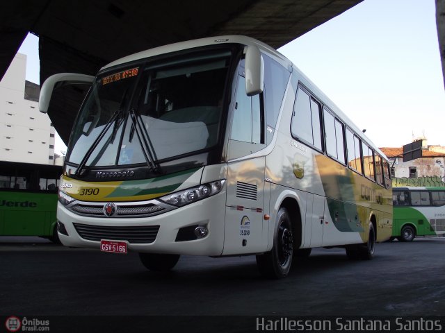 Empresa Gontijo de Transportes 3190 na cidade de Belo Horizonte, Minas Gerais, Brasil, por Harllesson Santana Santos. Número da foto: #187243.