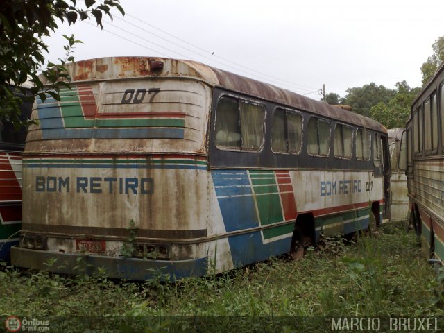 Auto Viação Bom Retiro 007 na cidade de Bom Retiro do Sul, Rio Grande do Sul, Brasil, por Marcio  Bruxel. Número da foto: #187433.