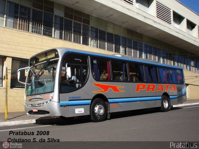 Expresso de Prata 0330 na cidade de Bauru, São Paulo, Brasil, por Cristiano Soares da Silva. ID da foto: 187765.