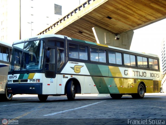 Empresa Gontijo de Transportes 10175 na cidade de Belo Horizonte, Minas Gerais, Brasil, por Franciel Souza. Número da foto: #188253.
