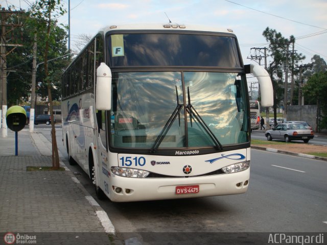 Princesa D'Oeste Fretamento e Turismo 1510 na cidade de São Paulo, São Paulo, Brasil, por Antonio Carlos Pangardi. Número da foto: #172334.