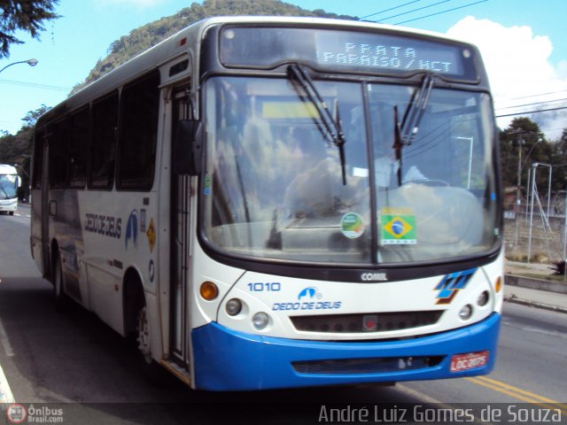 Viação Dedo de Deus 1010 na cidade de Teresópolis, Rio de Janeiro, Brasil, por André Luiz Gomes de Souza. Número da foto: #172617.