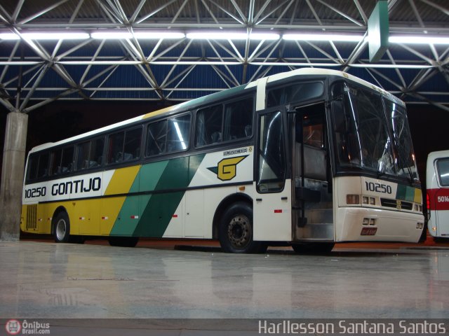 Empresa Gontijo de Transportes 10250 na cidade de São Paulo, São Paulo, Brasil, por Harllesson Santana Santos. Número da foto: #188876.