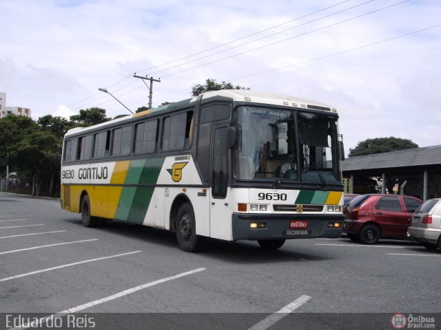 Empresa Gontijo de Transportes 9630 na cidade de São José dos Campos, São Paulo, Brasil, por Eduardo Reis. ID da foto: 173083.