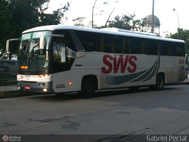 SWS Transportes 220 na cidade de Rio de Janeiro, Rio de Janeiro, Brasil, por Gabriel Peclat. Número da foto: #173132.