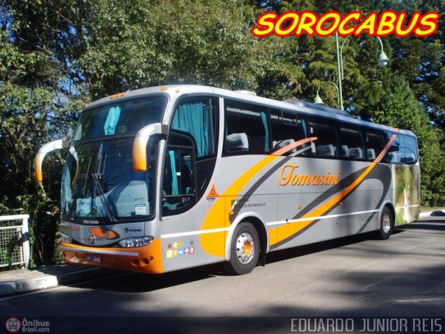 Tomasini Transportes 2009 na cidade de Gramado, Rio Grande do Sul, Brasil, por EDUARDO - SOROCABUS. Número da foto: #172853.