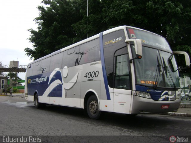 Expresso Regional 4000 na cidade de São Paulo, São Paulo, Brasil, por Eduardo Reis. Número da foto: #173100.