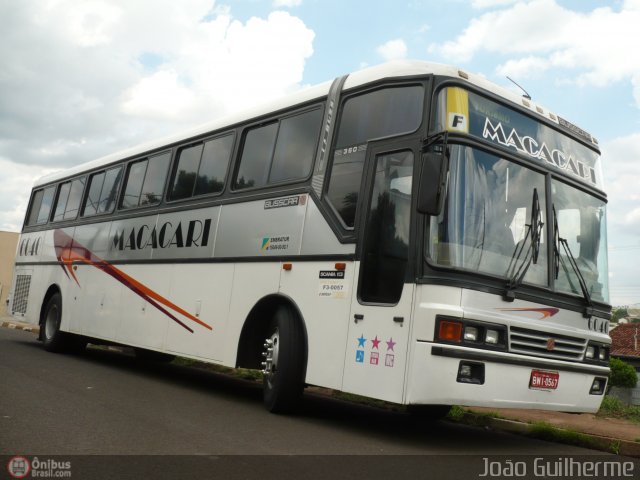 Auto Ônibus Macacari 6040 na cidade de Jaú, São Paulo, Brasil, por João Guilherme Lopes. Número da foto: #173937.
