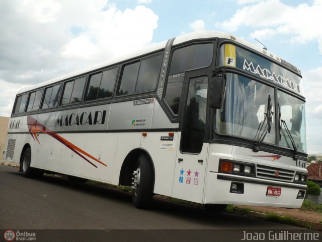 Auto Ônibus Macacari 6040 na cidade de Jaú, São Paulo, Brasil, por João Guilherme Lopes. ID da foto: 173937.