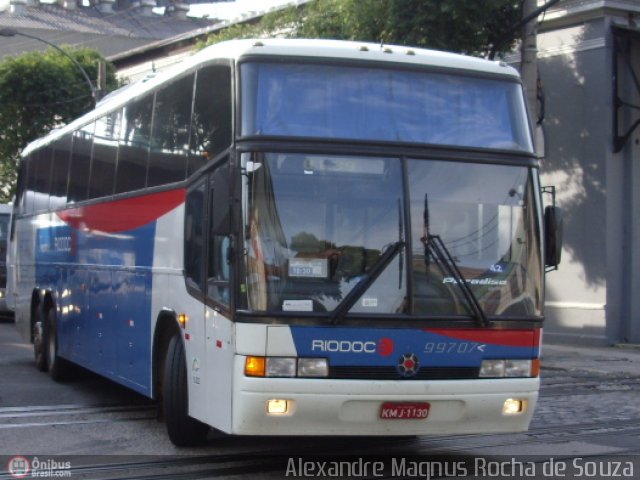 Viação Riodoce 99707 na cidade de Rio de Janeiro, Rio de Janeiro, Brasil, por Alexandre  Magnus. Número da foto: #174459.