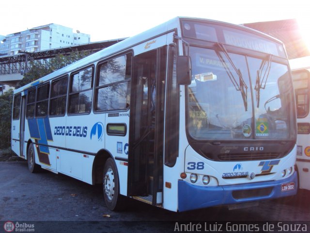 Viação Dedo de Deus 38 na cidade de Teresópolis, Rio de Janeiro, Brasil, por André Luiz Gomes de Souza. Número da foto: #174938.