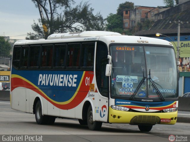 Viação Pavunense 01 na cidade de Rio de Janeiro, Rio de Janeiro, Brasil, por Gabriel Peclat. Número da foto: #174931.
