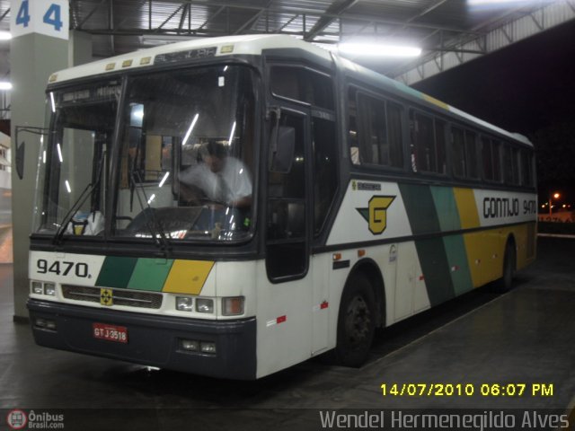 Empresa Gontijo de Transportes 9470 na cidade de Patrocínio, Minas Gerais, Brasil, por Wendel Hermenegildo Alves. Número da foto: #175371.