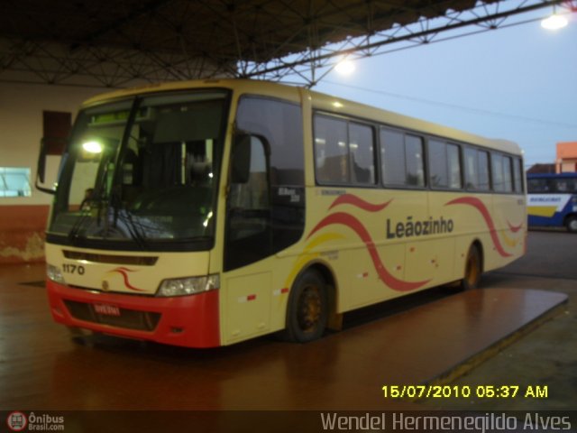 Expresso Leãozinho 1170 na cidade de Coromandel, Minas Gerais, Brasil, por Wendel Hermenegildo Alves. Número da foto: #175890.