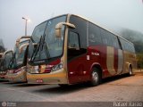 Transportes Única Petrópolis RJ 163.064 na cidade de Petrópolis, Rio de Janeiro, Brasil, por Rafael da Silva Xarão. Número da foto: #:id.