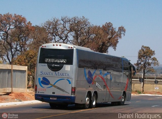 Expresso Santa Marta 23680 na cidade de Brasília, Distrito Federal, Brasil, por Daniel Rodrigues. Número da foto: #195791.