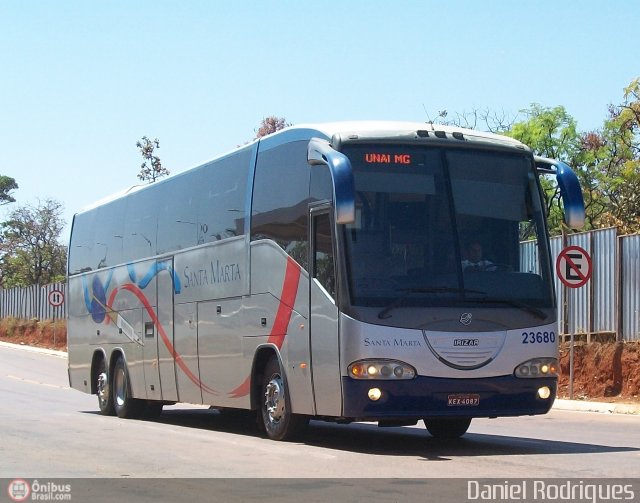 Expresso Santa Marta 23680 na cidade de Brasília, Distrito Federal, Brasil, por Daniel Rodrigues. Número da foto: #195786.