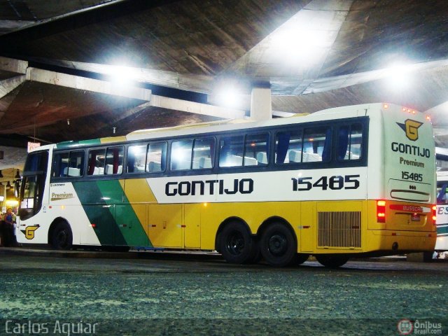 Empresa Gontijo de Transportes 15485 na cidade de Teresina, Piauí, Brasil, por Carlos Aguiar ®. ID da foto: 197032.