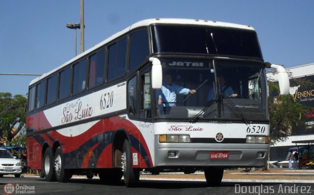 Expresso São Luiz 6520 na cidade de Goiânia, Goiás, Brasil, por Douglas Andrez. Número da foto: #197213.