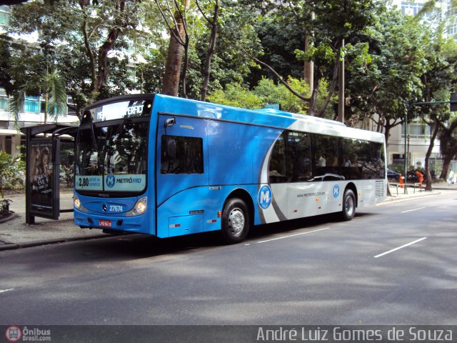 Transportes Vila Isabel 27674 na cidade de Rio de Janeiro, Rio de Janeiro, Brasil, por André Luiz Gomes de Souza. ID da foto: 197218.