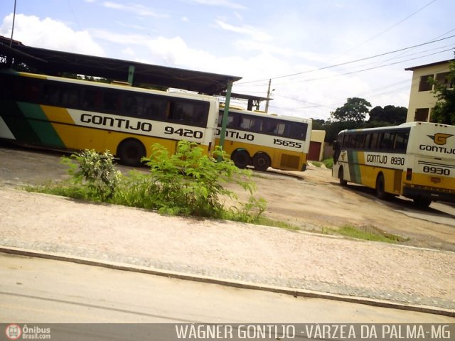 Empresa Gontijo de Transportes 8930 na cidade de Várzea da Palma, Minas Gerais, Brasil, por Wagner Gontijo Várzea da Palma-mg. Número da foto: #198234.
