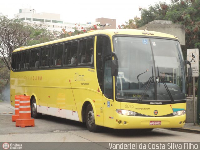 Viação Itapemirim 8045 na cidade de São Paulo, São Paulo, Brasil, por Vanderlei da Costa Silva Filho. ID da foto: 199593.