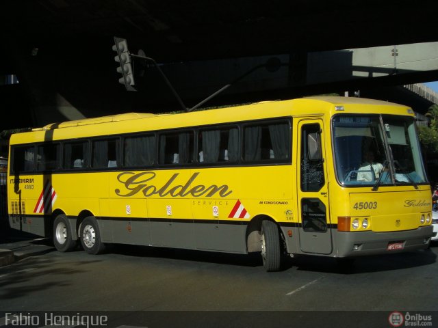 Viação Itapemirim 45003 na cidade de Belo Horizonte, Minas Gerais, Brasil, por Fábio Henrique. Número da foto: #199301.