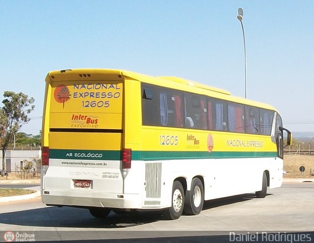 Nacional Expresso 12605 na cidade de Brasília, Distrito Federal, Brasil, por Daniel Rodrigues. Número da foto: #199945.