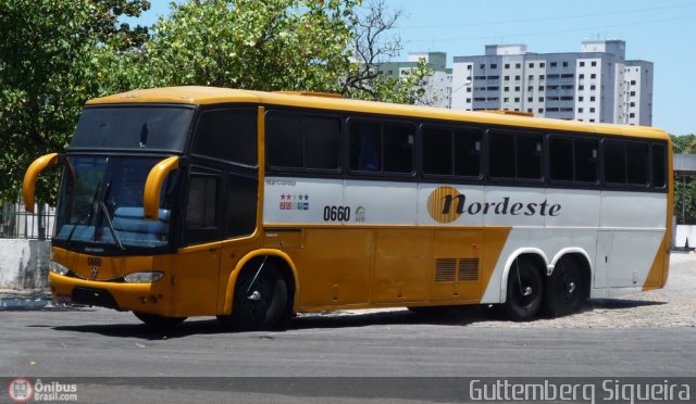 Viação Nordeste 0660 na cidade de Fortaleza, Ceará, Brasil, por Guttemberg Siqueira . Número da foto: #200912.
