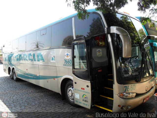 Viação Garcia 7660 na cidade de Maringá, Paraná, Brasil, por André Nordeste. Número da foto: #201722.