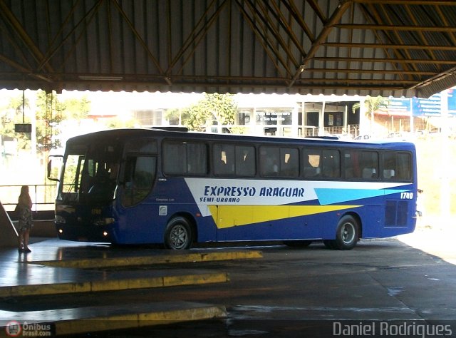 Expresso Araguari 1740 na cidade de Anápolis, Goiás, Brasil, por Daniel Rodrigues. Número da foto: #201804.