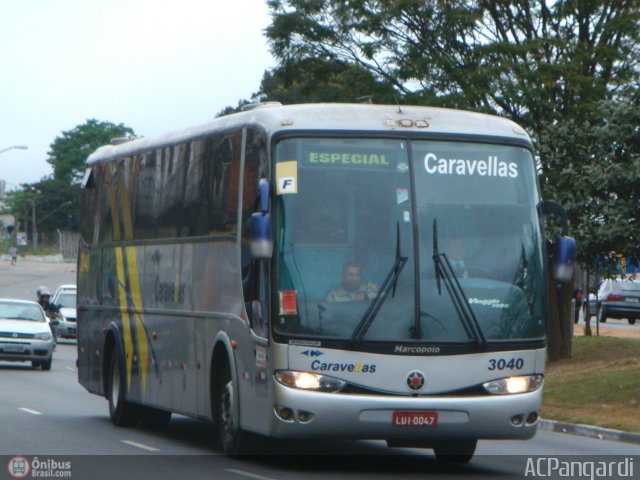 Caravellas Transportes e Turismo 3040 na cidade de São Paulo, São Paulo, Brasil, por Antonio Carlos Pangardi. Número da foto: #202918.