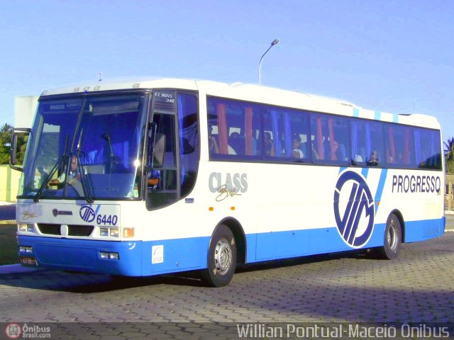 Auto Viação Progresso 6440 na cidade de Maceió, Alagoas, Brasil, por Willian Pontual. ID da foto: 203186.