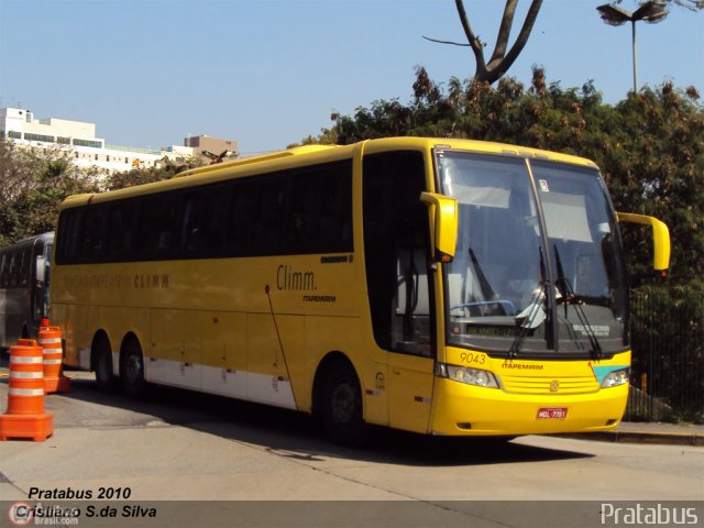 Viação Itapemirim 9043 na cidade de São Paulo, São Paulo, Brasil, por Cristiano Soares da Silva. ID da foto: 203861.